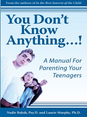 cover image of You Don't Know Anything...!